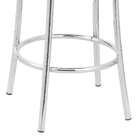 Kit 2 Banquetas Cromadas Bc51b De Metal E Assento Espuma D15