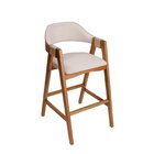 Kit 2 Banquetas Em Madeira Maciça Bélgica Espresso Móveis Imb