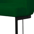 Kit 2 Banquetas Emília Decorativas Para Cozinha Em Suede Verd