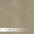 Kit 2 Banquetas Fixa Decorativa Base De Aço Marcius Linho Beg