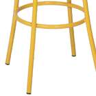 Kit 2 Banquetas Fixas Bp26a De Metal E Assento Espuma D15 Tre