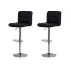 Kit 2 Banquetas Gomos Confort Pretas