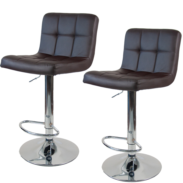 Kit 2 Banquetas Gomos Para Cozinha 3-35 Marrom