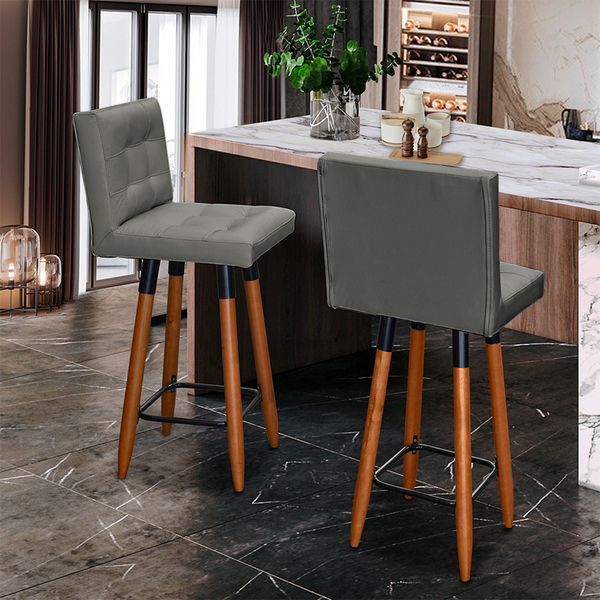 Kit 2 Banquetas Grace Alta Para Areá Gourmet E Balcão Área Go