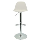 Kit 2 Banquetas Joly Luisa Eames Saarinen Base Giratória Crom