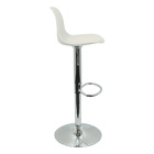 Kit 2 Banquetas Joly Luisa Eames Saarinen Base Giratória Crom