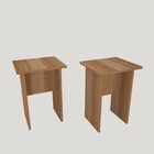 Kit 2 Banquetas Mdp Montana