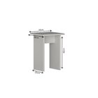 Kit 2 Banquetas Mdp Preto