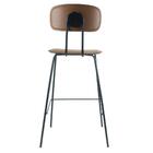 Kit 2 Banquetas New York Fratini 95 Cm (altura) Base Aço Pret