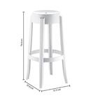 Kit 2 Banquetas Shine Plus Em Polipropileno Kappesberg - Bran