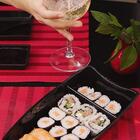 Kit 2 Barcas Para Sushi Comida Japonesa Oriental 27,5x13cm Co