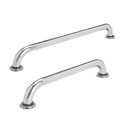 Kit 2 Barras De Apoio Aluminio 40cm/60cm Idosos Deficientes