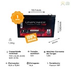 Kit 2 Bateria Estacionária Vrla 7ah 12v Unipower Nobreak