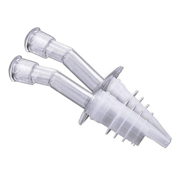 Kit 2 Bico Dosador Silicone Garrafa Azeite Vinagre Óleo Shoyu