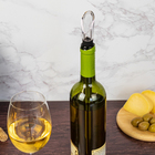 Kit 2 Bicos Dosador Garrafa De Vinho Plástico 6,5cm