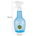 Kit 2 Borrifador De Água Pulverizador Manual 580 Ml Azul Sanr