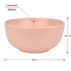 Kit 2 Bowls Tigelas De Cerâmica Artisan Caldos Sopas Rosa