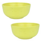 Kit 2 Bowls Tigelas De Cerâmica Artisan Caldos Sopas Yellow