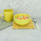 Kit 2 Bowls Tigelas De Cerâmica Artisan Caldos Sopas Yellow