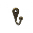 Kit 2 Cabide Gancho Simples Grande Ouro Velho 8101 - Loth