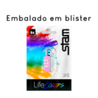 Kit 2 Cadeados Mala Mochila Segredo Numérico 25mm Rosa Stam