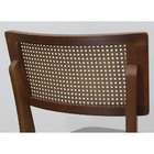 Kit 2 Cadeira De Cozinha Com Tela Estofada Quadrada Bege Júlia