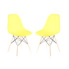Kit 2 Cadeira De Jantar Charles Eames