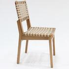 Kit 2 Cadeira Decorativa Corda Nautica Areia Pes Madeira Nacc