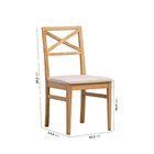 Kit 2 Cadeira Estofada Primavera Cabecasa Madeiraoriginals Am