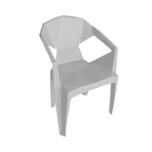 Kit 2 Cadeira New Alegra Pp Branco