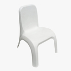 Kit 2 Cadeira Plástica Infantil Branca - Gibafer
