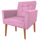 Kit 2 Cadeira Poltrona Consultório Escritório Recepção Reforç