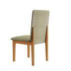 Kit 2 Cadeiras Agata Candian Jcm Movelaria Cinamomo-linho 2901