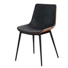 Kit 2 Cadeiras Alicia Rivatti Estofada Em Poliuretano (pu) Ca