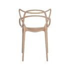 Kit 2 Cadeiras Allegra Nude Sala Cozinha Jantar