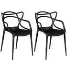Kit 2 Cadeiras Allegra - Preto