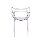 Kit 2 Cadeiras Allegra Transparente