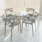 Kit 2 Cadeiras Allegras Interior E Exterior Empilhavel Resist