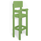 Kit 2 Cadeiras Alta Refeição Infantil Criança Restaurante Lan