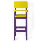 Kit 2 Cadeiras Alta Refeição Infantil Criança Restaurante Lan