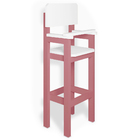 Kit 2 Cadeiras Alta Refeição Infantil Criança Restaurante Lan