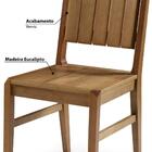 Kit 2 Cadeiras Angra Em Madeira Eucalipto Mel