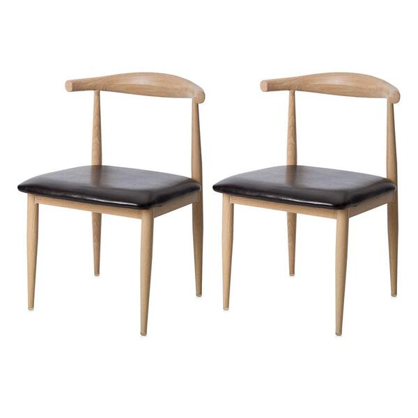 Kit 2 Cadeiras Anm6610f Elbow Chair Carina Anima Office Assen