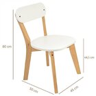 Kit 2 Cadeiras Antonella Branco