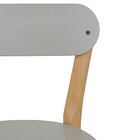 Kit 2 Cadeiras Antonella Cinza