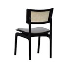 Kit 2 Cadeiras Apollo Madeira Maciça Encosto Telinha Assento