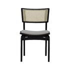 Kit 2 Cadeiras Apollo Madeira Maciça Encosto Telinha Assento