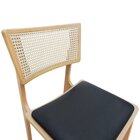 Kit 2 Cadeiras Apollo Madeira Maciça Encosto Telinha Assento