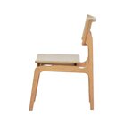 Kit 2 Cadeiras Apollo Madeira Maciça Encosto Telinha Assento