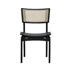 Kit 2 Cadeiras Apollo Madeira Maciça Encosto Telinha Assento